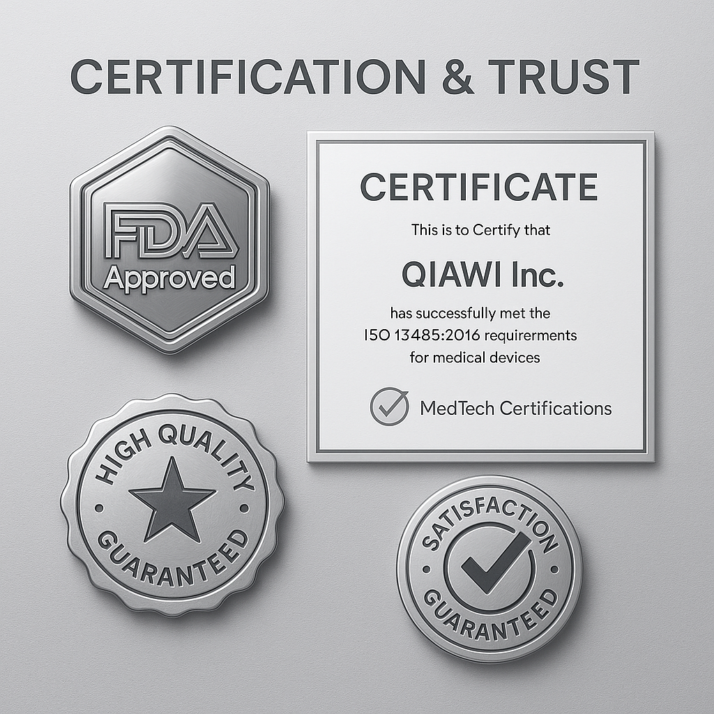 QIAWI™GelFit Functional Dentures – Made in the USA & FDA-Certified